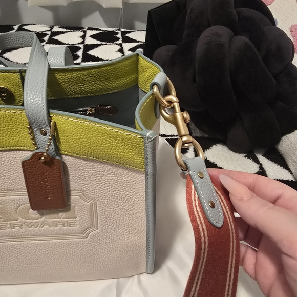 Coach Colorblock Tote - Picture 3 of 10